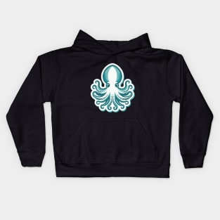 Squid Art Kids Hoodie